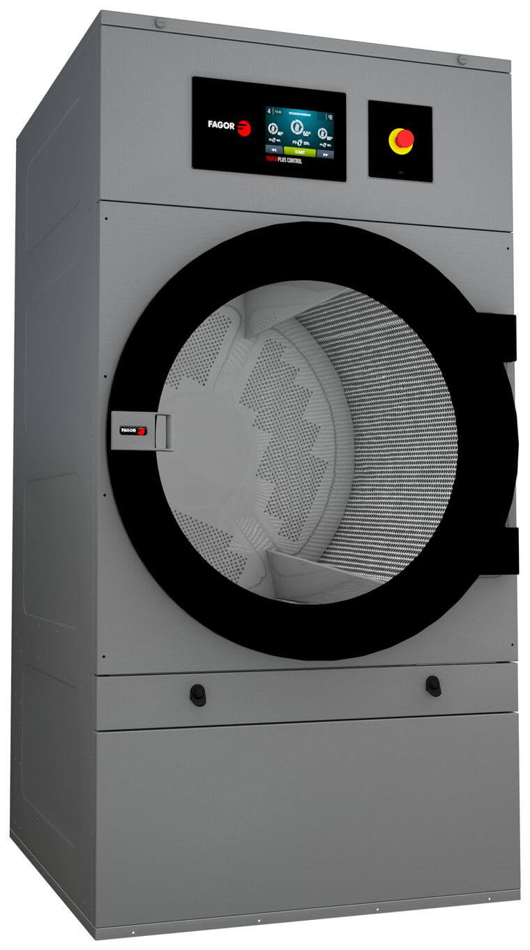 Fagor commercial gas tumble dryer for a laundromat